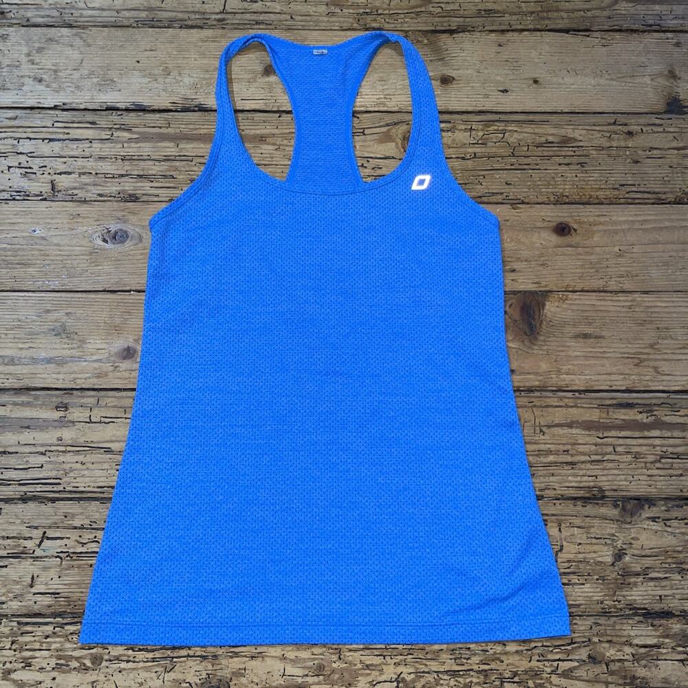 Lorna Jane Womens Size S Blue Mesh Breathable Tank Top